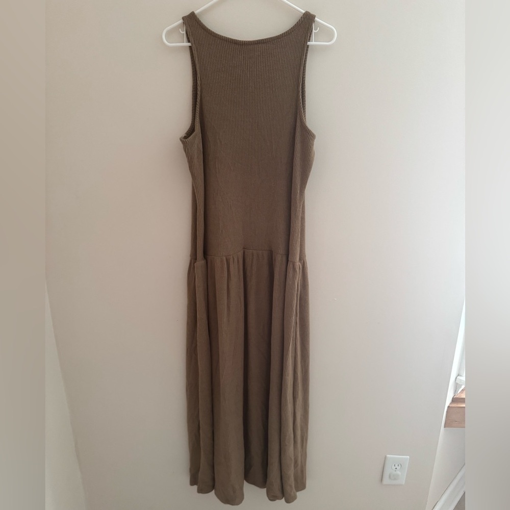 Universal Thread Women’s Drop Waist Ribbed Knit Midi Dress NWT Multiple Sizes - Picture 6 of 7